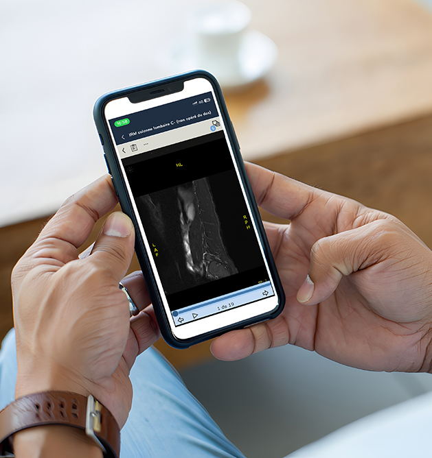 Nouveau : L’imagerie médicale désormais accessible sur l’application mobile MyDSP
